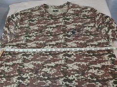 SOG Tactical Gear T-Shirt Mens XL Digital Camo Brown Logo Tee Knives