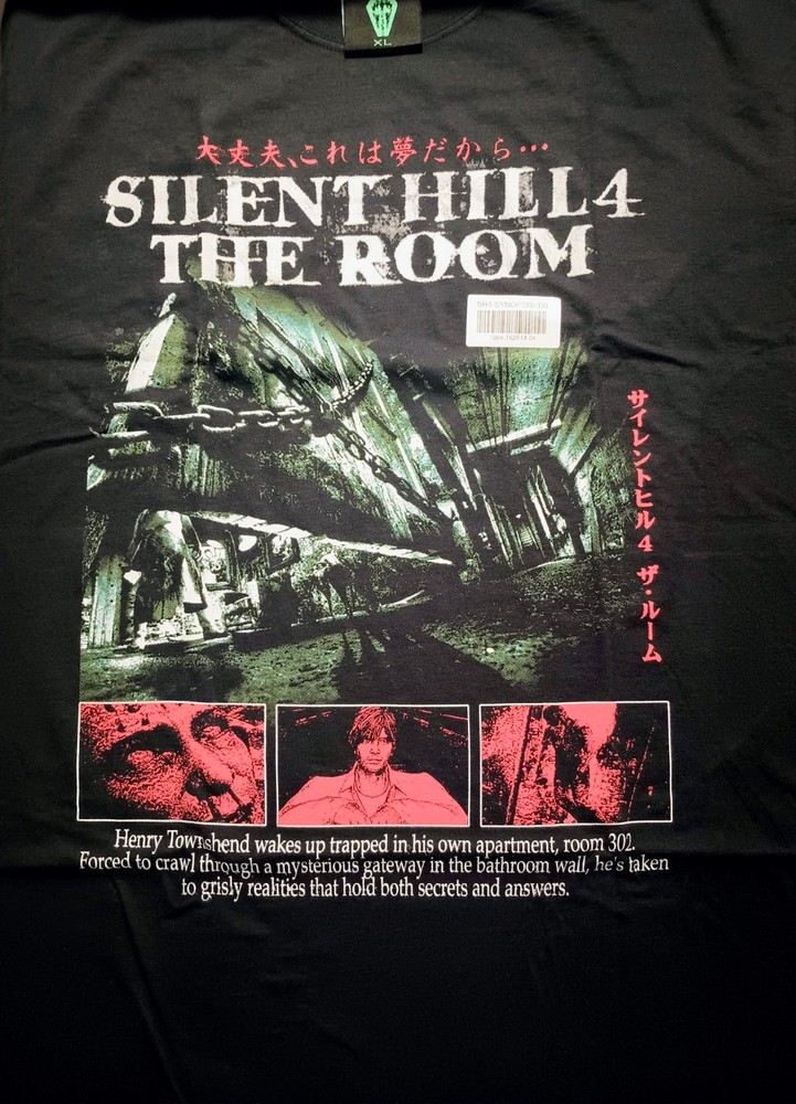 Graveyard Goods XL Tee Silent Hill 4 Synopsis Edition Never Worn Sealed In Hand