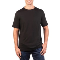 Kirkland Signature Men’s Lot of (5) BLACK 100% Pima Tee Pick Size M, L, XL NWT