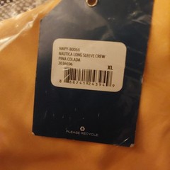 NAUTICA ANGLER LONG SLEEVE PICK YOUR SIZE & COLOR BRAND NEW