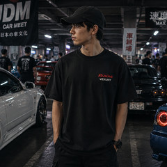 JDM Car Meet Underground Graphic T Shirt Japanese Drift Racing Streetwear Tee