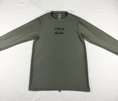 Billabong Men’s OD Green All Day Wave Loose Fit Stretch UPF 50+ Surf Shirt, 2XL