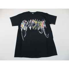 Revenge Lil Durk Shirt Mens Medium Black Scribble Logo Graphic Short Sleeve