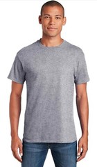 Mens 5 Pack Crew T-Shirts, Cool, Tubular Fit, Breathable, Machine wash