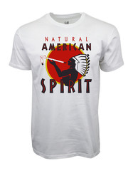 Natural American Spirit Graphic T shirt White
