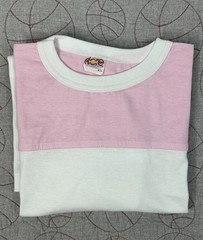 Deadstock Vintage 80s Single Stitch Classic Retro Ringer T-Shirt Adult Blank USA