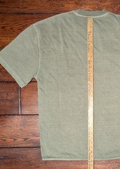 Yeezy Season 3 Heavy Knit Oversized Military Green T-Shirt KW3M100-101 – S – NWT