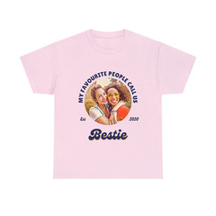 Customise Your Own Photo Unisex T-shirt – My Favourite People Call Me