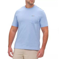 GREG NORMAN MEN’S COTTON T-SHIRT WITH CHEST POCKET MULTIPLE COLOR & SIZE NEW