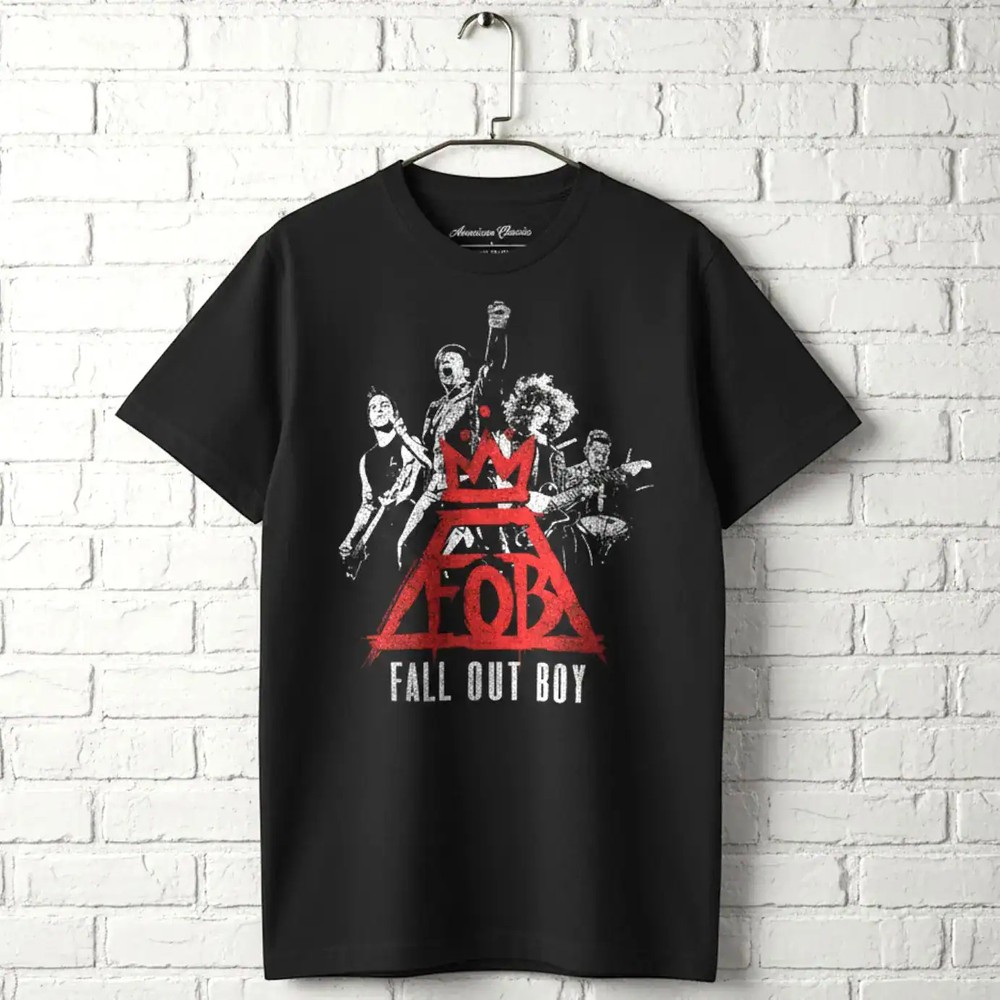 Fall Out Boy Band Logo Men’s T Shirt