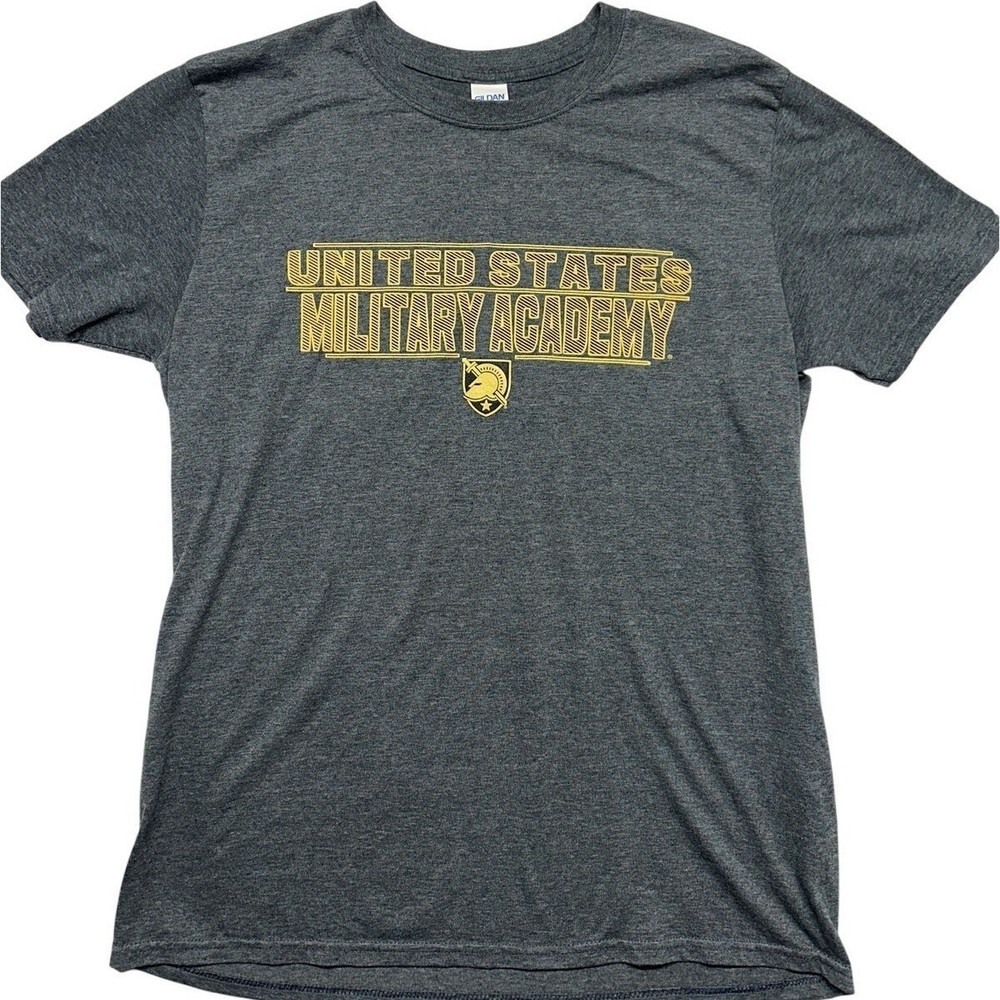 United States Military Academy Short Sleeve T-Shirt Men’s Large Ring Spun Gray