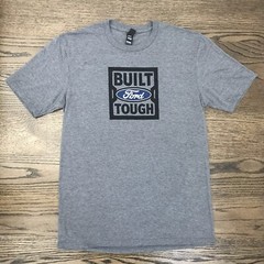 BUILT FORD TOUGH Heather Grey Size Medium T-Shirt by District Perfect Tri NEW!