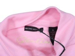 NWT GLEN ECHO vtg pullover t-SHIRT performance mock men small shirt wicking pink