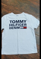 Tommy Hilfiger Men’s Short Sleeve T-Shirt Large, White