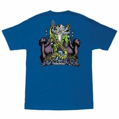 Santa Cruz Jason Jessee NEPTUNE Skateboard T Shirt ROYAL BLUE