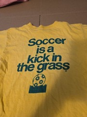 Vtg Rowdies Soccer Is A Kick In The Grass Men’s M, See Pics!!