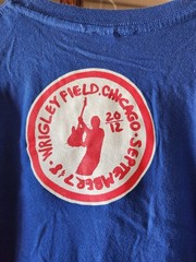 Bruce Springsteen Wrecking Ball 2012 Tour Wrigley Field Chicago XL Shirt NOS