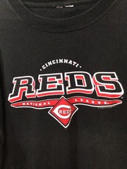 Cincinnati Reds 2005 Black XL Cotton T Shirt