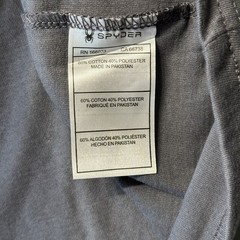Spyder Mens XL Regular Fit Graphic T Shirt Gray Mountain Ski Rainbow Logo NWT