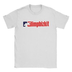 Limp Bizkit Logo Graphic T Shirt Nu Metal Band Tee Streetwear Y2K Mens S-3XL