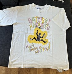 Satoshi Nakamoto “No Savior” Tee White Cotton Round Neck Men’s Large