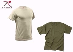 Rothco 9505 / 9580 Mens Quick Dry Moisture Wicking T-Shirt (Choose Sizes)
