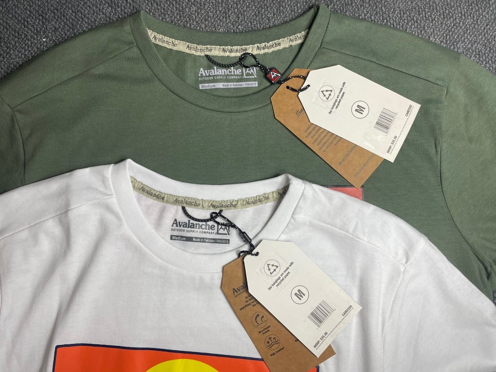 AVALANCHE Outdoor Supply Company Men’s Lot of 2 Shirts Pick Your Size NWT