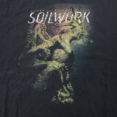 Rare Vintage Soilwork Sworn to a Great Divide 2009 Tour T Shirt 2000s Black 2XL