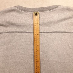 Woolrich Mens Lightweight Stretch Cotton Henley Thermal L Gray Waffle Knit LS
