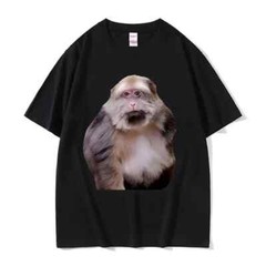 Funny Xing Xing Monkey Meme Graphic T Shirt Men’s Women High Quality Cotton Tee
