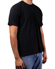 Men’s Hemp & Cotton Blend Crew T-Shirt Black M-LG-XL (NWT) PRICE REDUCED!