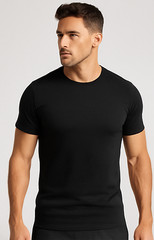 True Classic Men’s Crew Neck T-Shirts 6 Pack Combo Size M New No Tags