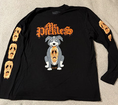 MR PICKLES Adult Swim Tour Death Metal Demon Dog RARE Shirt Long Sleeve FN1997