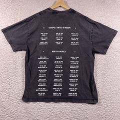 Zach Bryan Burn Burn Burn World Tour 2023 T-Shirt Mens Large Black Concert Merch