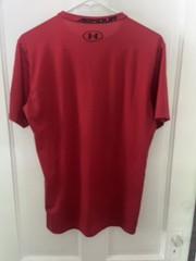 Under Armour US Marine red tshirt size XL Red And Black