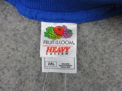 I Love NY Shirt Mens 2XL Blue Graphic Tee T-Shirt Fruit of the Loom Heavy Cotton