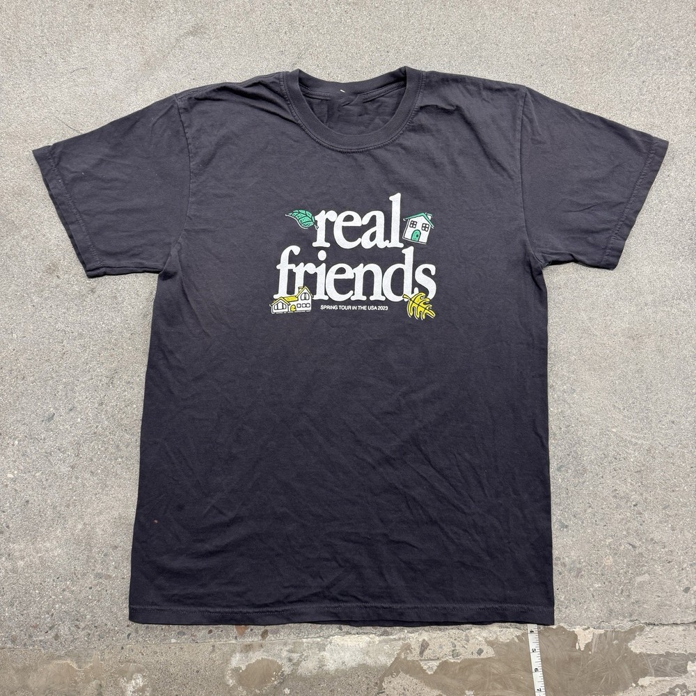 Real Friends 2023 Spring Tour Unisex Cotton All SIze S to 5XL T-shirt BT1428