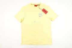 HUGO BOSS DETZINGTON 241 YELLOW SMALL LOGO TEE TSHIRT MENS DEFECT