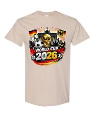 Germany Soccer 2026 World Cup Style Unisex T-Shirt | German Fan Shirt | Football