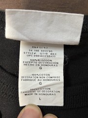 Champion Men’s Large Black T-Shirt Multicolor Old English Spellout Vintage Logo