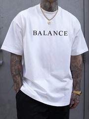 Men’s Regular Fit Graphic Round Neck Short Sleeve Streetwear Tee For Daily Wear