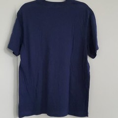 Nike Go Pat’s Size L Navy Blue Red/White Design T-Shirt