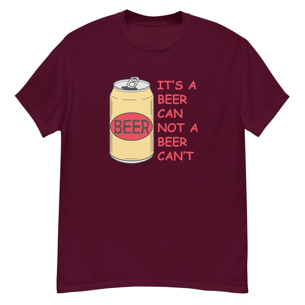 BEER CAN – FUNNY – Unisex classic tee