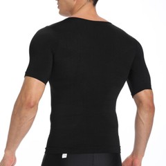 Men Fajas Para Hombres Faja Reductora De Hombres Body Abdomen Control Tee Shaper