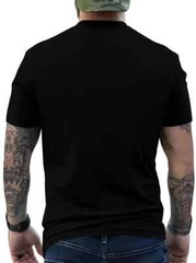 Men’S Casual Crew Neck T-Shirt, Polyester Knit Fabric with Slight Stretch