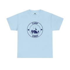 Camping Mood Printed Classic Fit Round Neck T-Shirt – Unisex Casual Wear Tee
