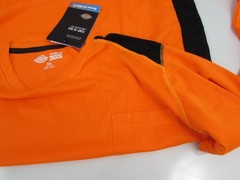 Dickies Mens Performance Workwear Temp-iQ 365 UPF 40+ Thumb Holes L/S Shirt 2XL