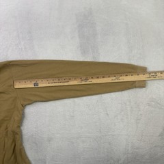 Tyndale FR Flame Resistant Tan Henley Long Sleeve Shirt Men’s XL