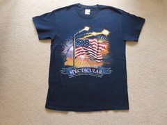 Men’s Gildan Star Spangled Spectacular Short Sleeve T-Shirt – Size Medium
