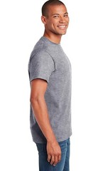 Mens 5 Pack Crew T-Shirts, Cool, Tubular Fit, Breathable, Machine wash